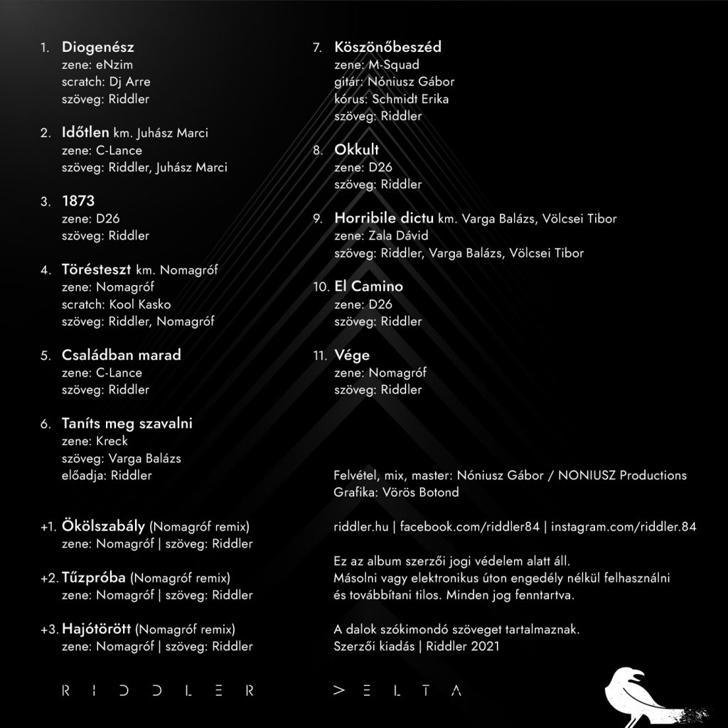 Riddler - Delta album